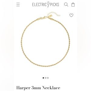 Electric Picks Harper 3mm Necklace